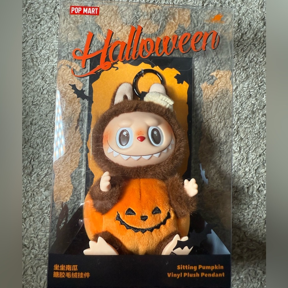 POP MART LABUBU HALLOWEEN PUMPKIN AUTHENTIC NIB